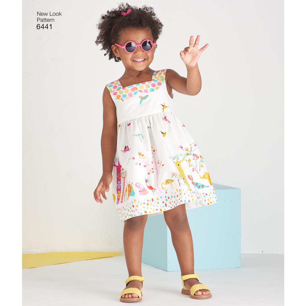 New Look 6441 Toddlers' Easy Dresses, Top and Cropped Pants pattern ...