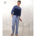 NL6233 Unisex Sleepwear pattern from Jaycotts Sewing Supplies