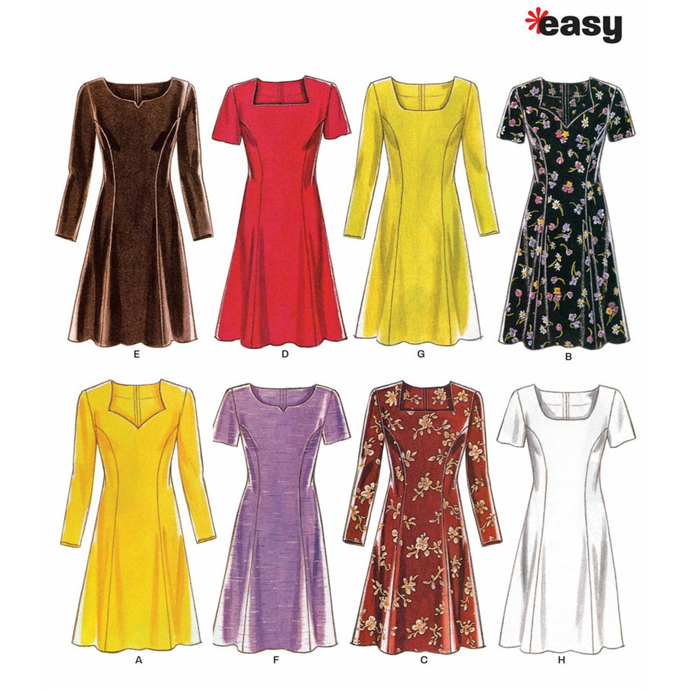 NL6567 Misses Dresses Sewing Pattern | Easy from Jaycotts Sewing Supplies