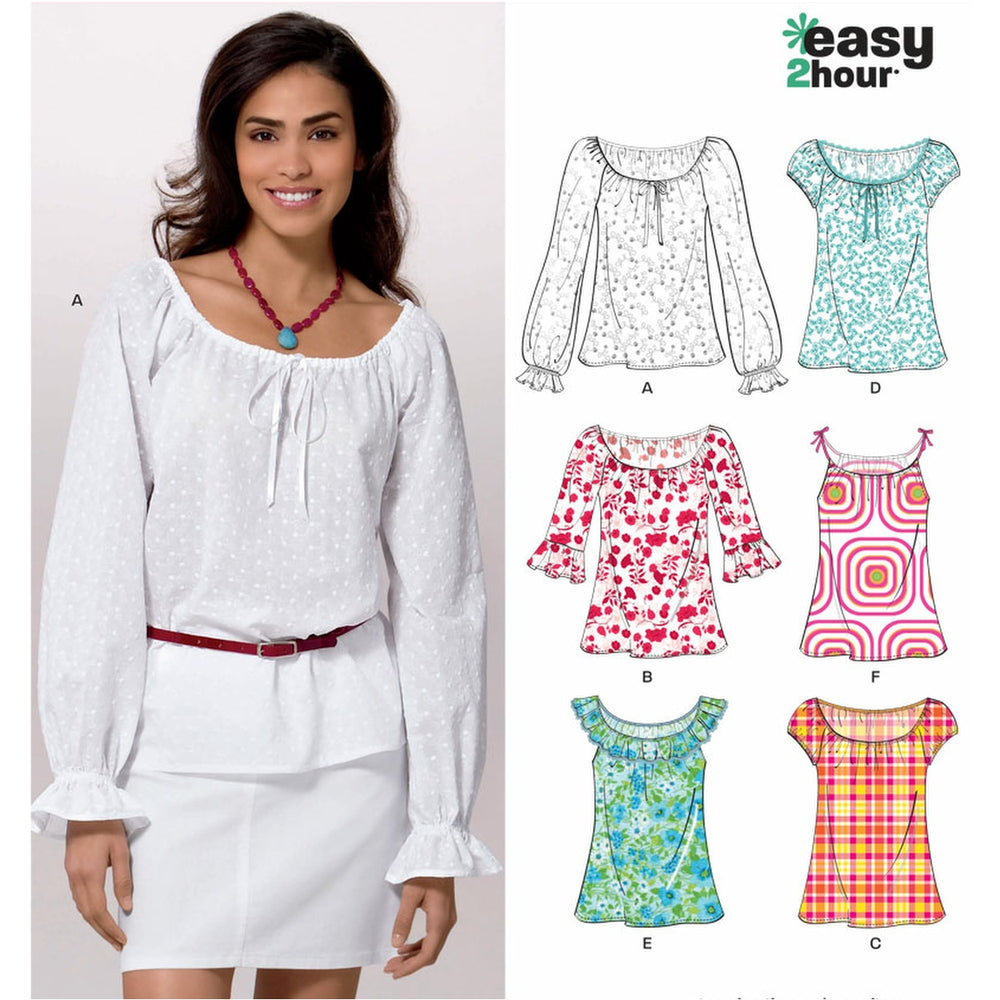 NL6892 Misses Tops Pattern | Easy from Jaycotts Sewing Supplies
