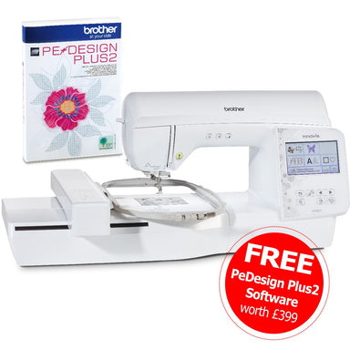 Brother Embroidery Machine NV880E Free Software worth £300 from Jaycotts Sewing Supplies