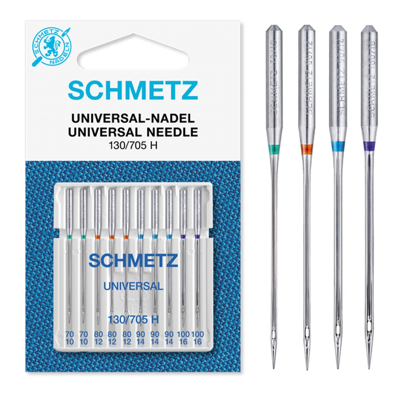 Schmetz Universal Sewing Machine Needles | Packs of 10 from Jaycotts Sewing Supplies