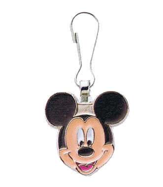 Zip Puller: Mickey Mouse Head from Jaycotts Sewing Supplies