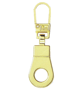 Zip Puller: Gold Eyelet from Jaycotts Sewing Supplies
