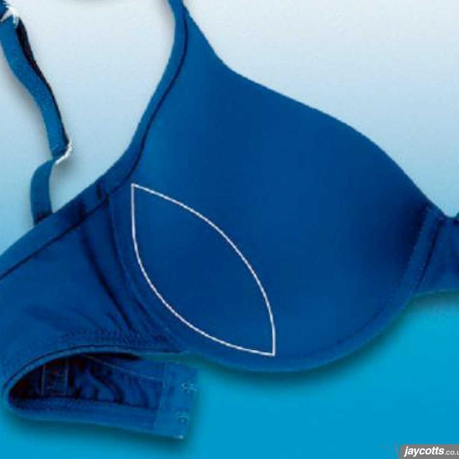 Replacement Push Up Triangle Sewn Edge Bra Pads Inserts for Bikini