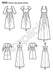 Simplicity Pattern 1800 Misses' & Plus Size dresses from Jaycotts Sewing Supplies