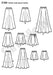 Simplicity Pattern 2184 Misses' Skirts | 2 Hour from Jaycotts Sewing Supplies
