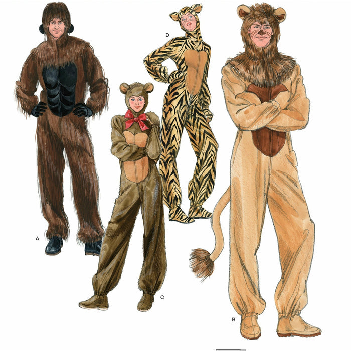 Simplicity Lion, Gorilla, Bear or Cat Costume Pattern from Jaycotts Sewing Supplies