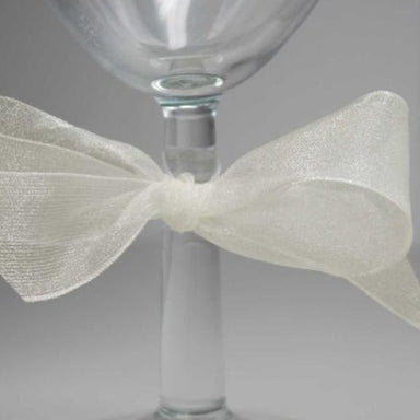 Berisfords Super Sheer Ribbon 25m - BRIDAL WHITE from Jaycotts Sewing Supplies