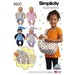 Simplicity Pattern 8820 doll clothes and accessories from Jaycotts Sewing Supplies