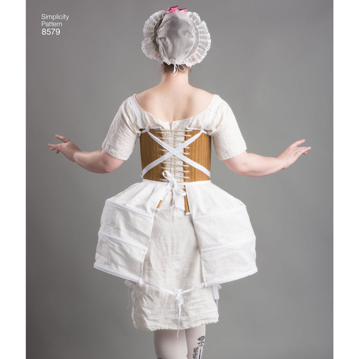 Simplicity Pattern 8579 18th century-costume from Jaycotts Sewing Supplies