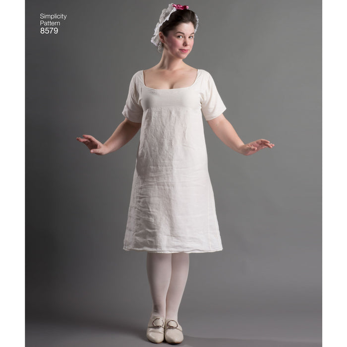 Simplicity Pattern 8579 18th century-costume from Jaycotts Sewing Supplies