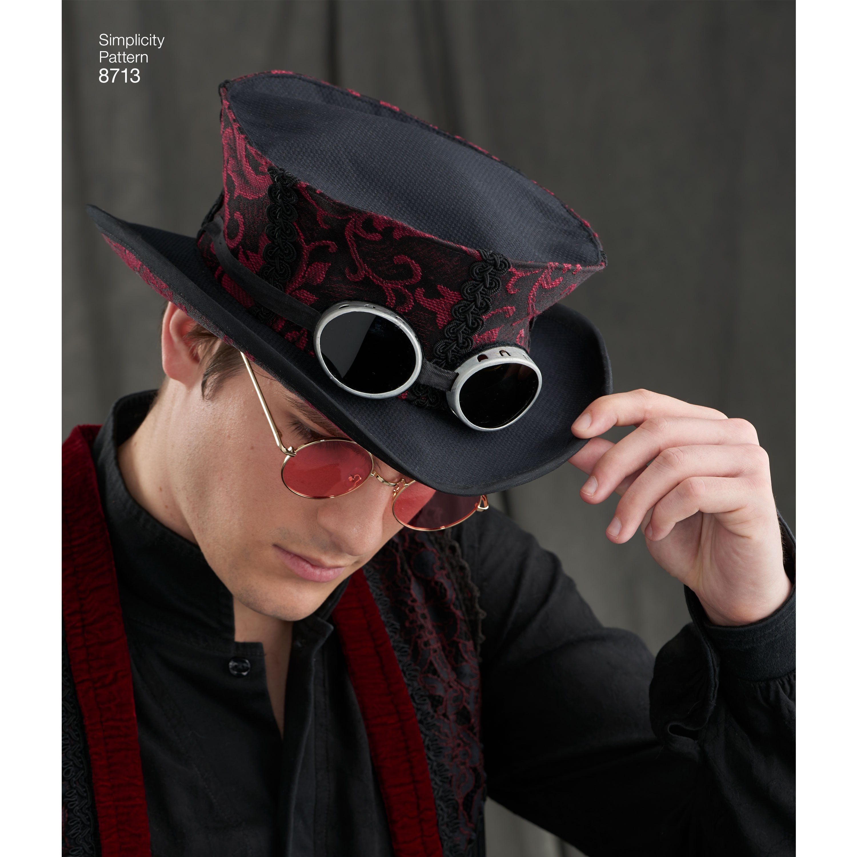 Simplicity Pattern 8713 Men's Artivestry hats from Jaycotts Sewing Supplies