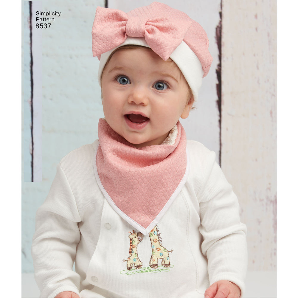 Simplicity Pattern 8537 baby accessories — jaycotts.co.uk - Sewing Supplies
