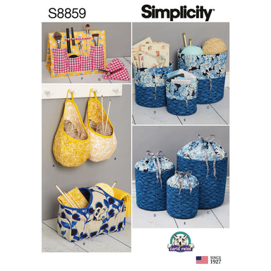 Simplicity Pattern 8859 Organizers Sewing Pattern from Jaycotts Sewing Supplies