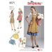 Simplicity Pattern 8571womens vintage aprons from Jaycotts Sewing Supplies