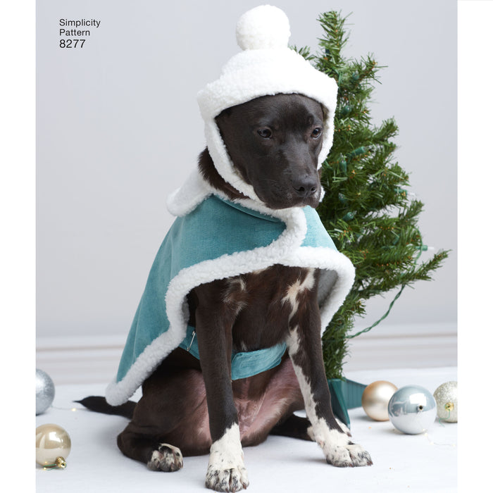 Simplicity Pattern 8277  fleece dog coats from Jaycotts Sewing Supplies