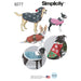 Simplicity Pattern 8277  fleece dog coats from Jaycotts Sewing Supplies