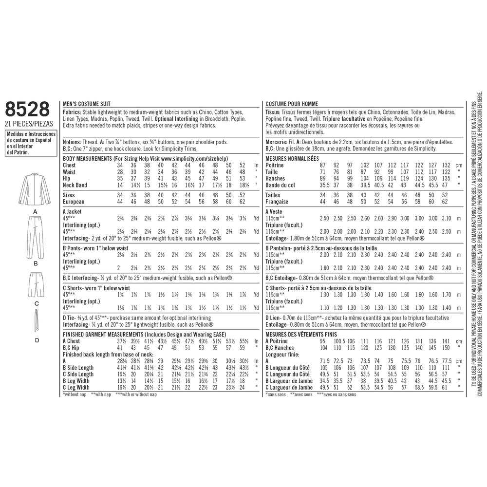 Simplicity Pattern 8528 Mens Costume Suit Jaycotts co uk Sewing simplicity-pattern-8528-mens-costume-suit-jaycotts-co-uk-sewing