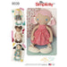 Simplicity Pattern 8539 stuffed dolls and clothes — jaycotts.co.uk ...