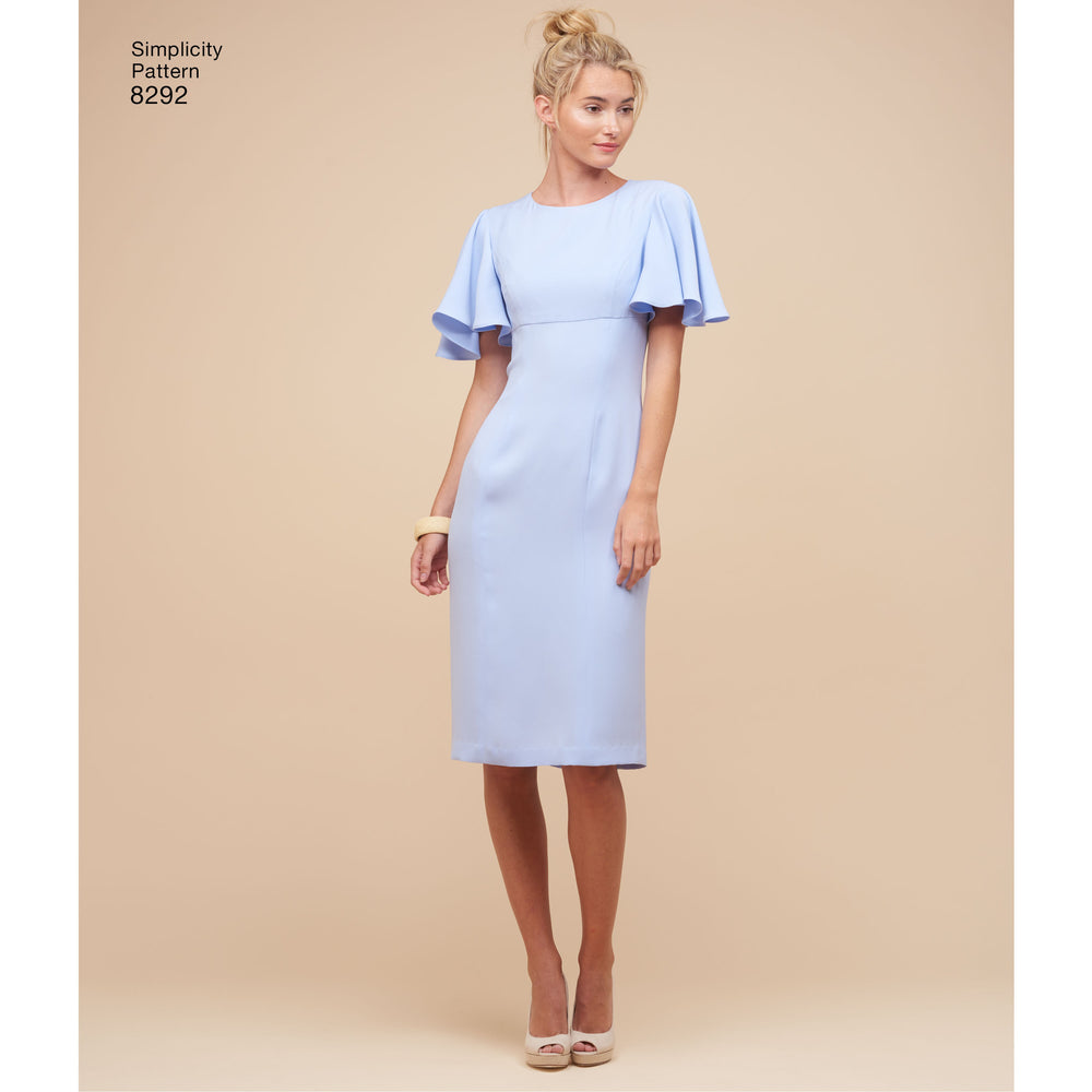 Simplicity Pattern 8292 misses dresses from Jaycotts Sewing Supplies