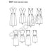 Simplicity Pattern 8231 misses-dress-in-two-lengths from Jaycotts Sewing Supplies