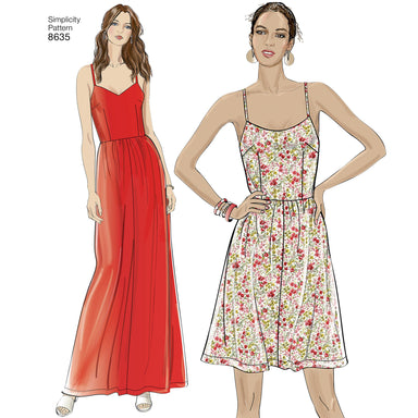 Simplicity Pattern 8635 dress, jumpsuit or romper from Jaycotts Sewing Supplies