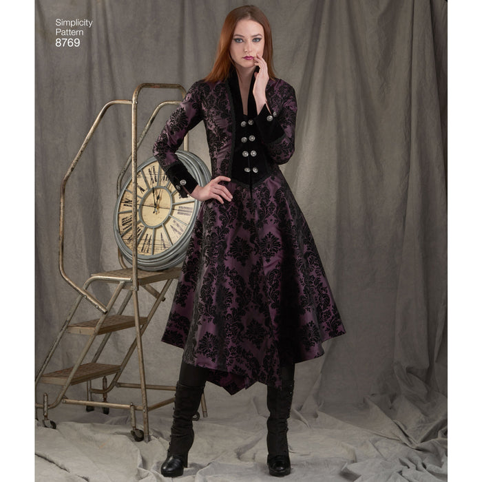 Simplicity Pattern 8769 costume-coats from Jaycotts Sewing Supplies