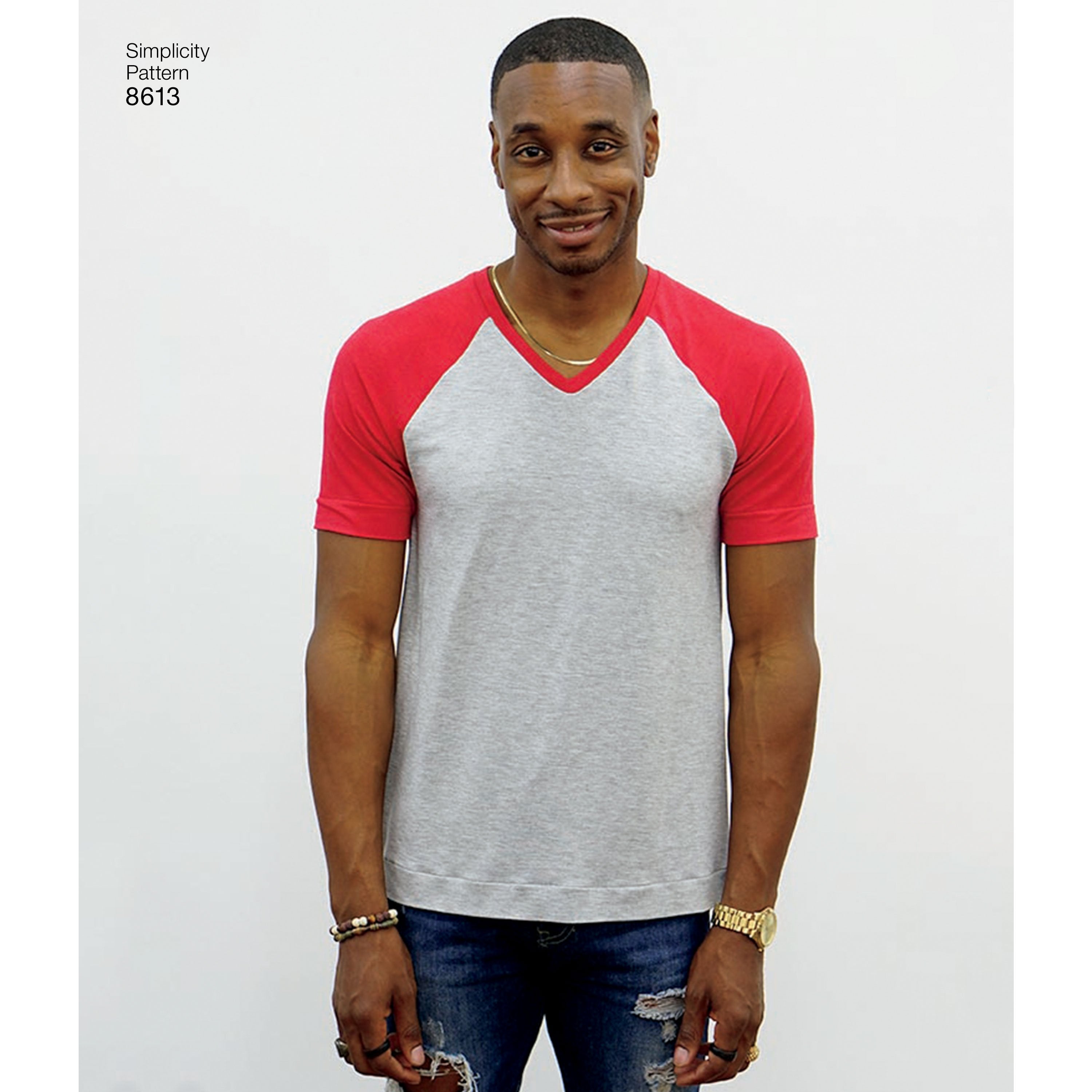Simplicity Pattern 8613 Mens Top from Jaycotts Sewing Supplies