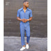 Simplicity Pattern 8615  Men's Vintage 1970's jumpsuit and overall. from Jaycotts Sewing Supplies