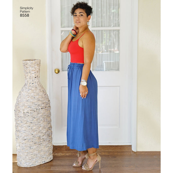 Simplicity Pattern 8558 womens separates from Jaycotts Sewing Supplies