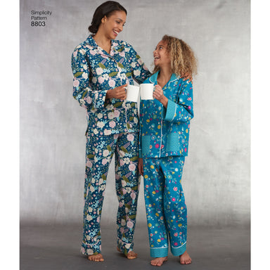 Amazon.com: Simplicity 1520 Easy to Sew Pajama Pants Sewing Patterns, Adult  Sizes XS-XL and Youth Sizes XS-L : Arts, Crafts & Sewing