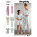 Simplicity Pattern 8801 girls and misses knit jumpsuit romper from Jaycotts Sewing Supplies