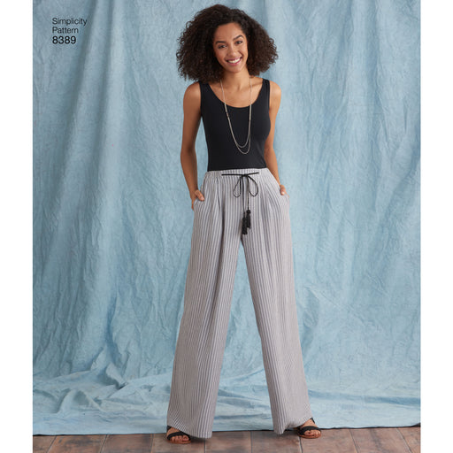 Simplicity Pattern 8389 Women's Trousers from Jaycotts Sewing Supplies