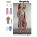 Simplicity Pattern 8800 misses robe pants top from Jaycotts Sewing Supplies
