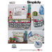 Simplicity Pattern 8822  sewing accessories from Jaycotts Sewing Supplies