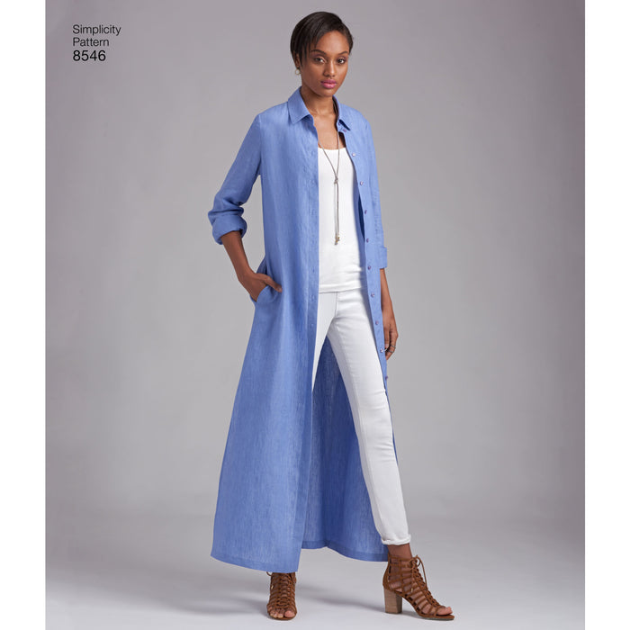 simplicity long sleeve dress pattern S3098
