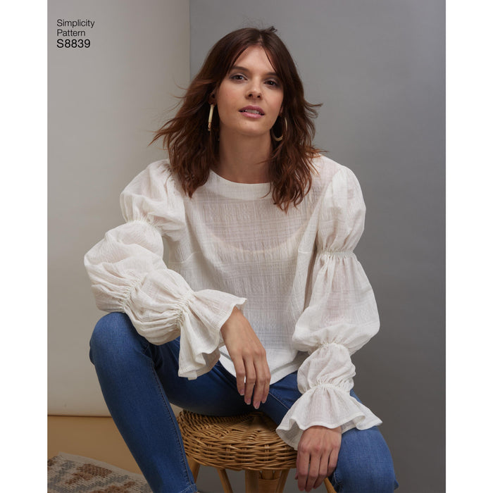 Simplicity Pattern 8839 misses-pullover-tunic or tops pattern ...