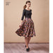 Simplicity Pattern 8743 pleated multi length skirt from Jaycotts Sewing Supplies