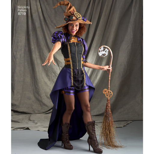 Simplicity Pattern 8719 steampunk-costumes from Jaycotts Sewing Supplies