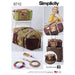 Simplicity Pattern 8710 luggage bags from Jaycotts Sewing Supplies