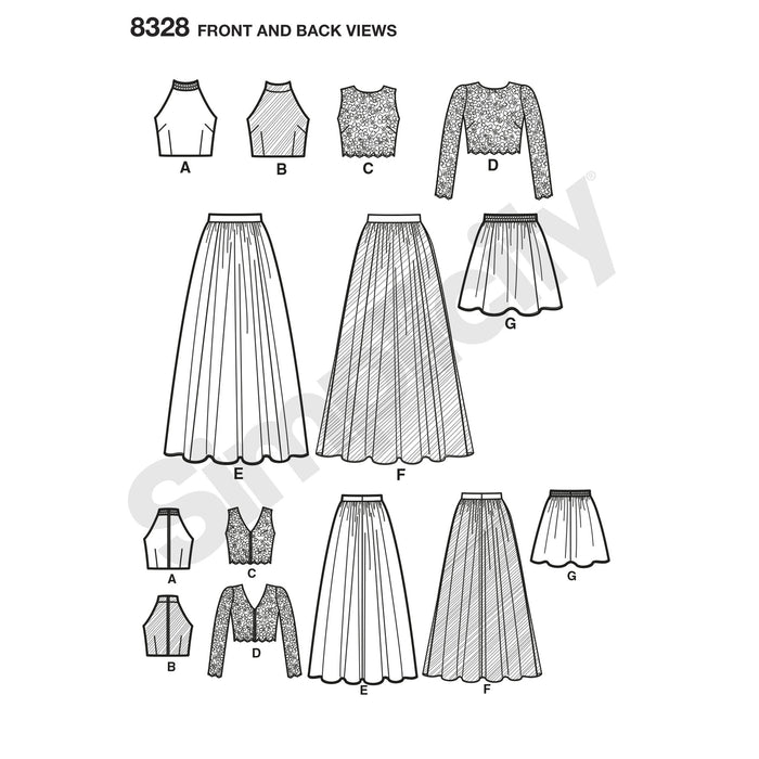 Simplicity Pattern 8328 misses special occasions dress from Jaycotts Sewing Supplies