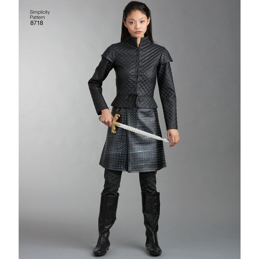 Simplicity Pattern 8718 womens-warrior-costumes from Jaycotts Sewing Supplies