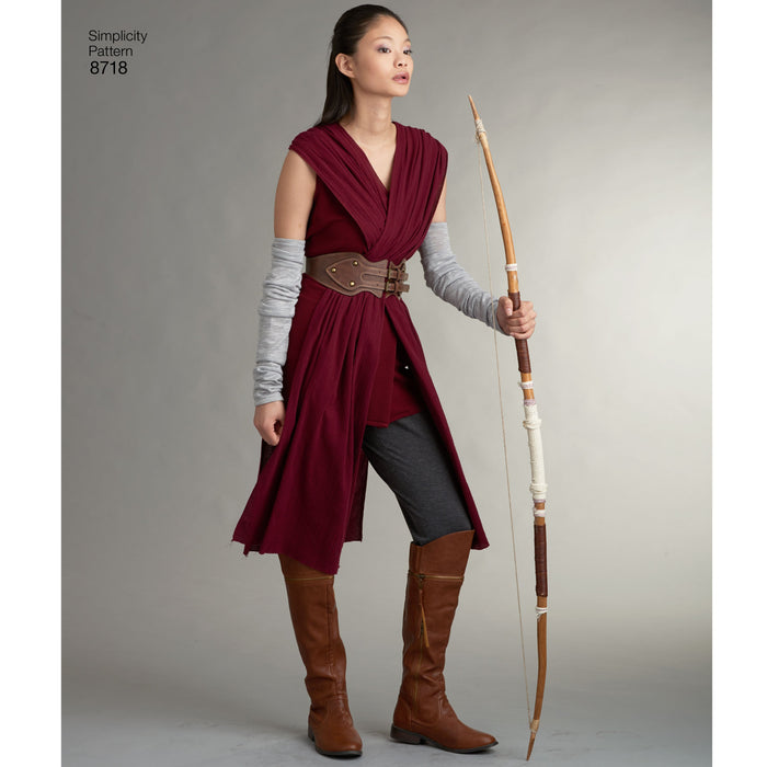 Simplicity Pattern 8718 womens-warrior-costumes from Jaycotts Sewing Supplies