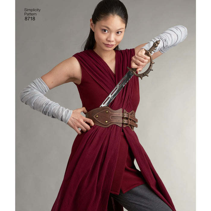 Simplicity Pattern 8718 womens-warrior-costumes from Jaycotts Sewing Supplies