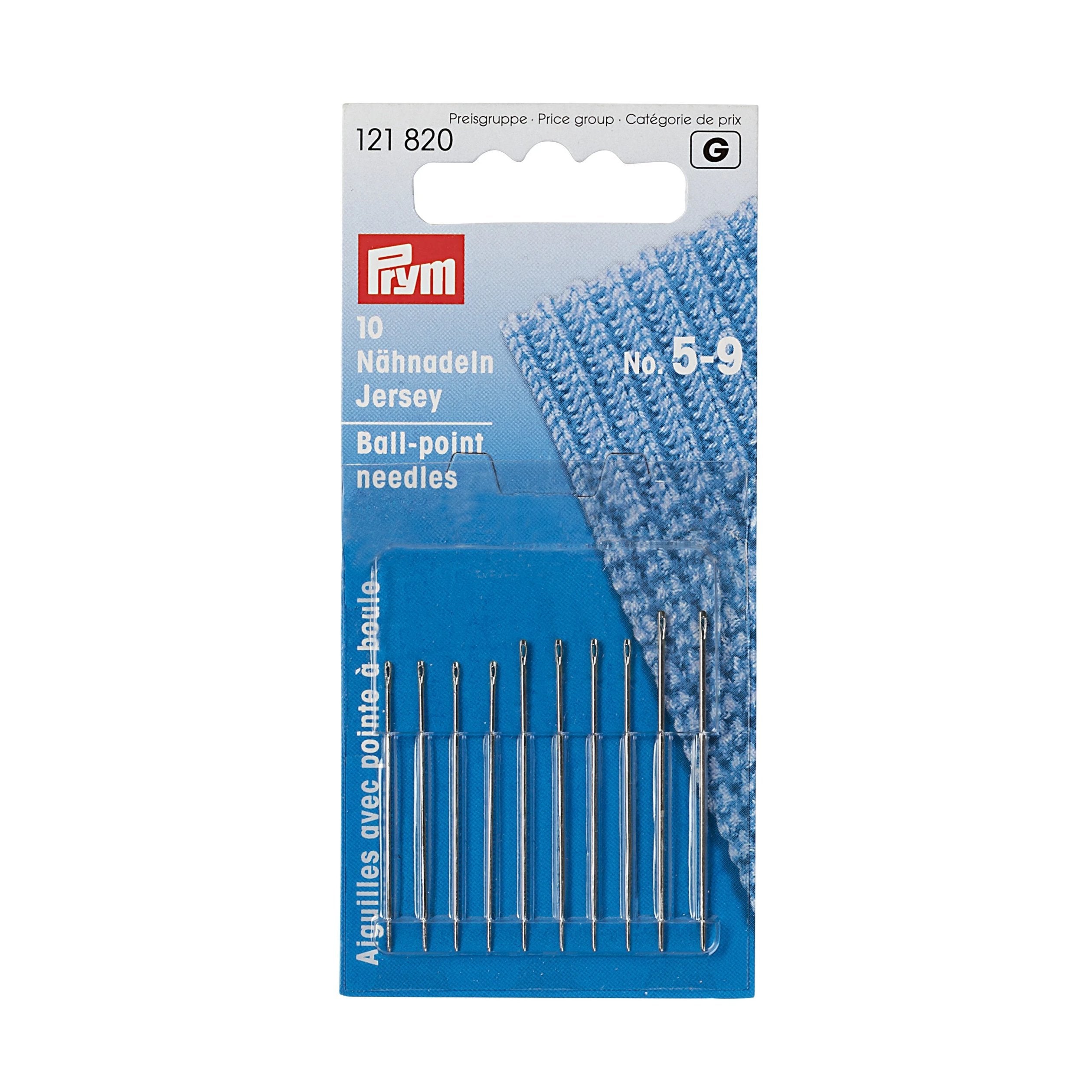 Prym Hand Sewing Needles | Ballpoint from Jaycotts Sewing Supplies