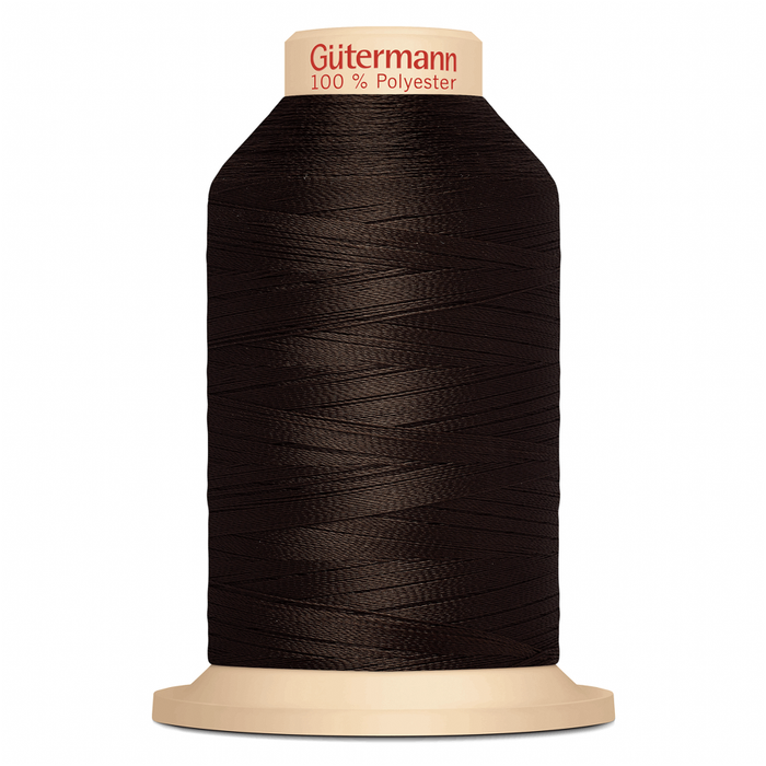 Brown Gütermann Overlock Thread - TERA 180 | 2000m from Jaycotts Sewing Supplies