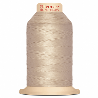Beige Gutermann Overlock Thread, TERA 180, 2000m from Jaycotts Sewing Supplies
