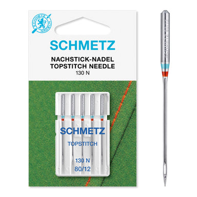 Schmetz Topstitch Needles, Pack of 5 from Jaycotts Sewing Supplies