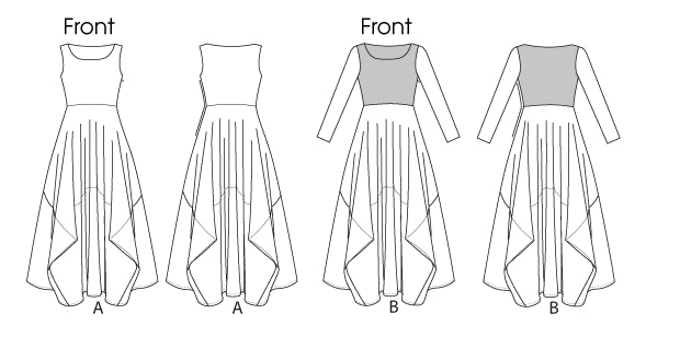 Vogue Pattern: V1312 Misses' Dress | Easy | by Lynn Mizono — jaycotts ...